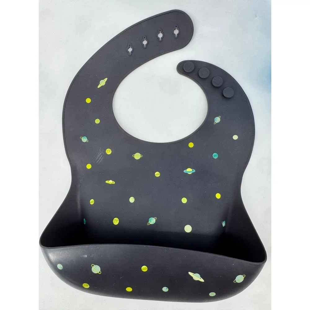 Munchkin Miracle 360 Cup and Silicone Bib Set Space Dinosaur 3pc Bundle
